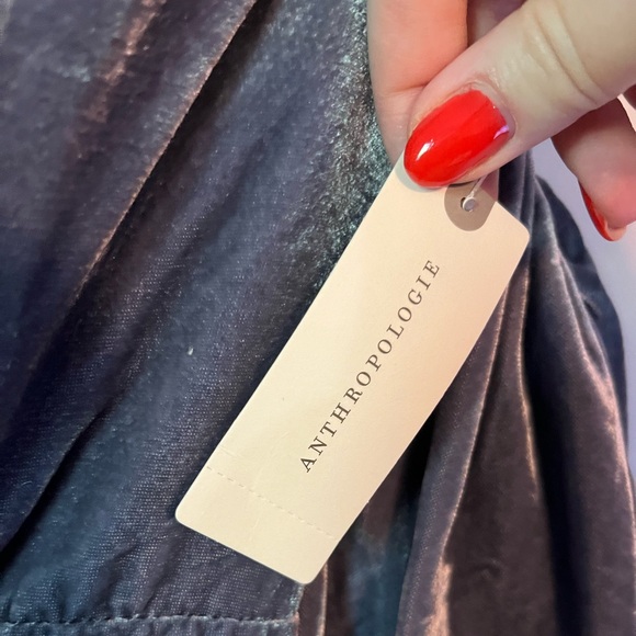 Anthropologie The Femme Velvet Jumpsuit - Picture 6 of 6